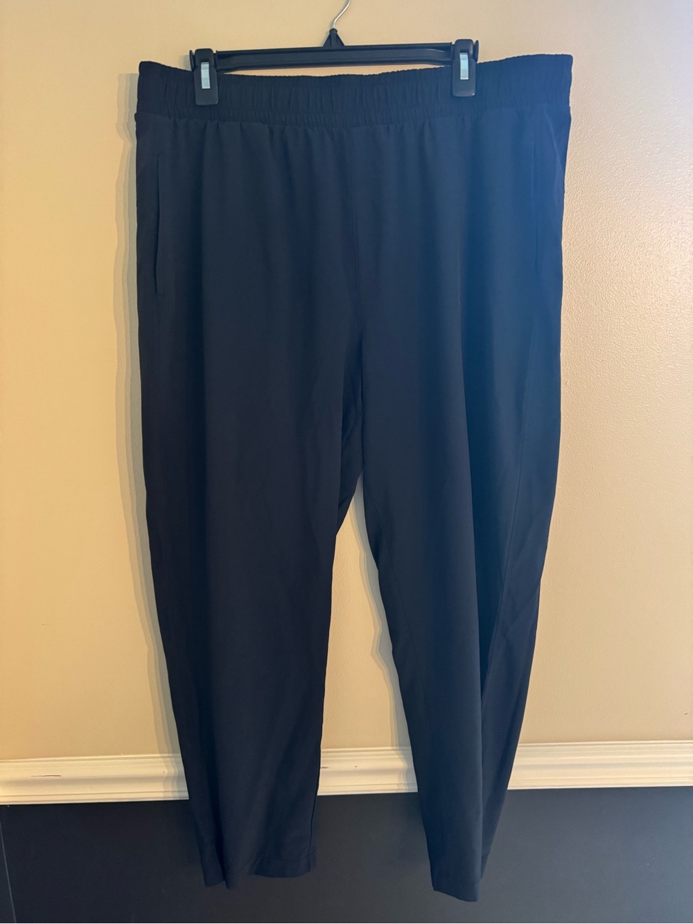 Women’s Black Casual Stretch Jogger Pants